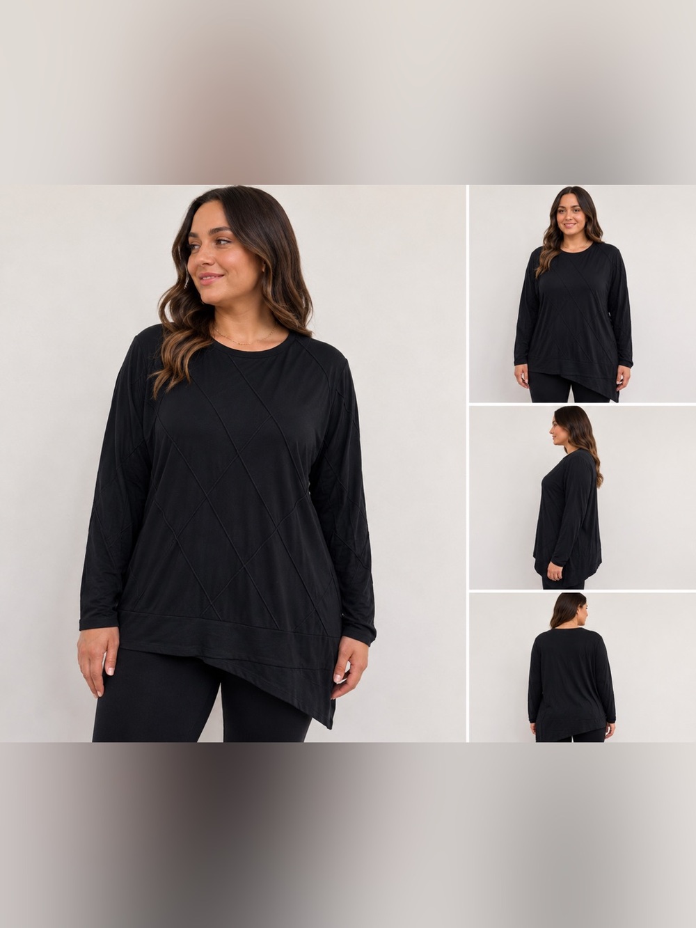 Threads 4 Thought Black Long Sleeve Top